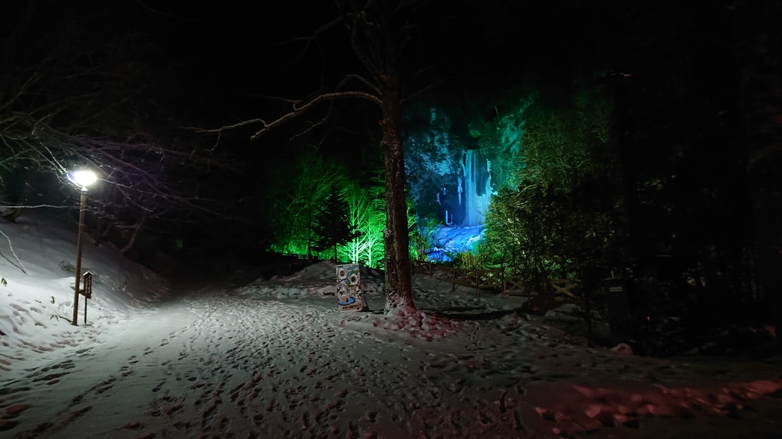 平湯大滝結氷祭14