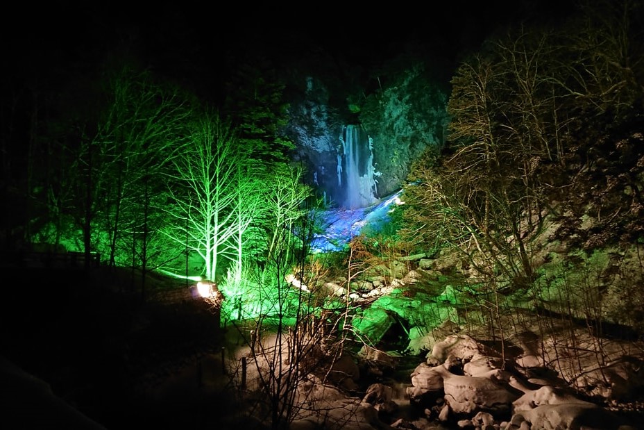 平湯大滝結氷祭15