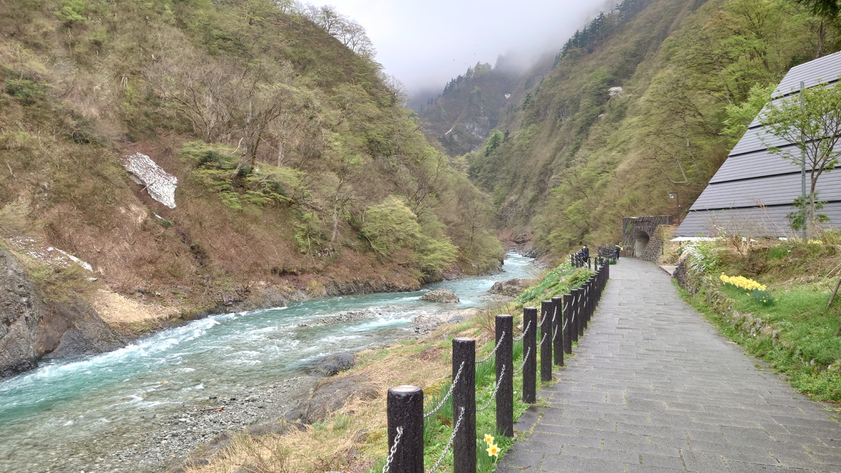 清津峡渓谷トンネル5